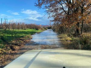 Τοπικές πλημμύρες και κατολισθήσεις από τις ισχυρές βροχοπτώσεις στον Δήμο Φλώρινας