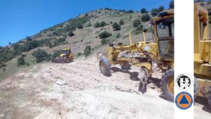 Σε εξέλιξη οι εργασίες συντήρησης του δημοτικού δασικού οδικού δικτύου του Δήμου Φλώρινας